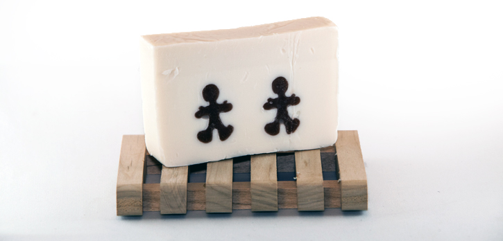 gingerbread scented soap